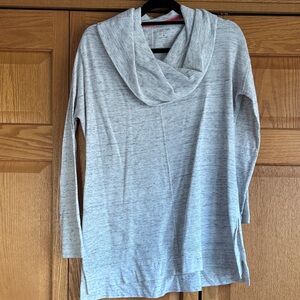 Calvin Klein Performance Light Gray Cowl Neck Sweater
